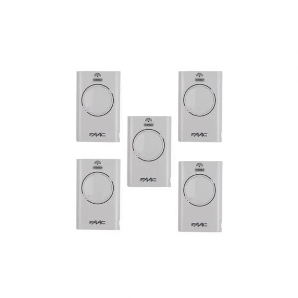 Lot De 5 Télécommande FAAC XT2 Livraison internationale 1
