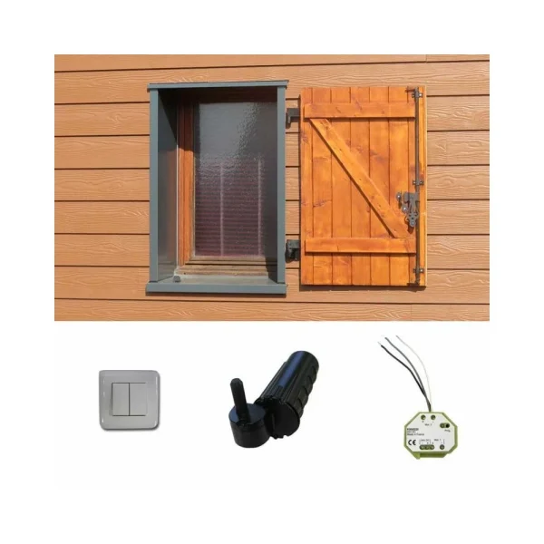 Slid’Up By Mantion Motorisation Volet 1 Battant Droit URANUS Filaire – Gond Ø 14 vente pas cher en ligne 3