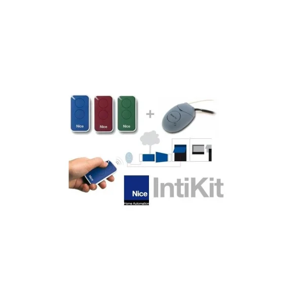 Pack IntiKit : 3 Telecommandes + 1 Récepteur 2 Canaux NICE en ligne officielle 1