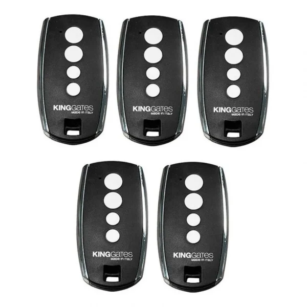 King-Gates PACK 5 Télécommandes STYLO 4K – KING GATES – Emetteur Radio Rolling … De Qualité 1
