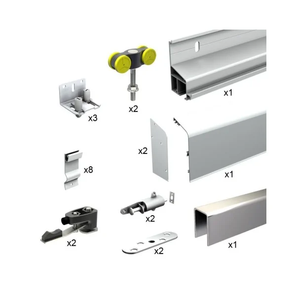 Slid’Up By Mantion Pack Manuel Pour Volet Coulissant 2 Vantaux – Largeur Baie 1,35 M Max vente à bas prix 3