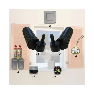 Slid’Up By Mantion Pack Motorisation Pour Volets 2 Battants URANUS Filaire – Gond Ø 14 P… en ligne 8