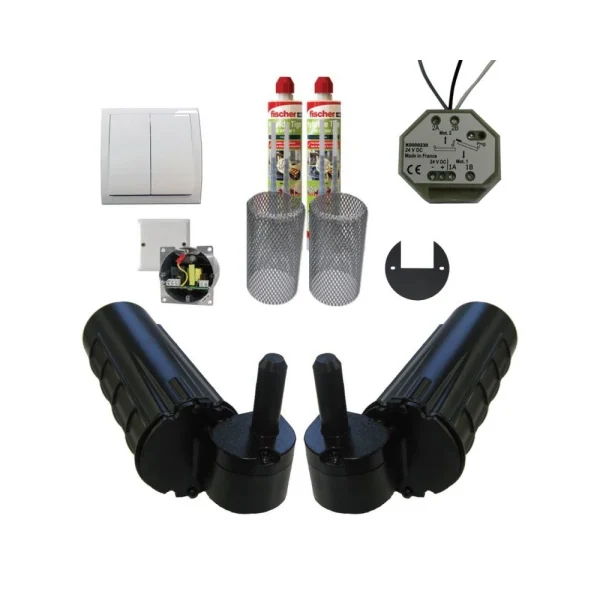 Slid’Up By Mantion Pack Motorisation Pour Volets 2 Battants URANUS Filaire – Gond Ø 14 P… en ligne 1