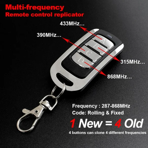 excellents soldes Marque Generique Porte De Garage Universel Télécommande, Remplacement Pour Liftmaster… 6