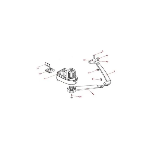 Somfy Sachet D’accessoire PASSEO 630/650 – SGA 4100/5000/6000 – AXOVIA 220SO… prix pas cher 1