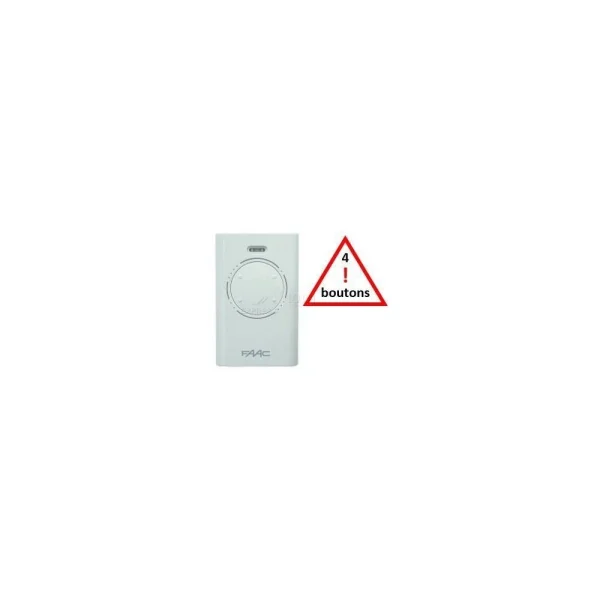 soldes pas cher Télécommande FAAC XT4 433 SLH 1