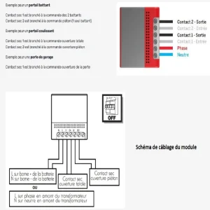 Thomson – Module Récepteur WiFi Pour Portails Et Portes De Garage – G… l'unique style 13