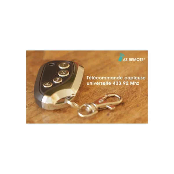 Shop Story Télécommande Universelle Copieuse Az Remote 433.92 Mhz Portail Garag… De Qualité 5