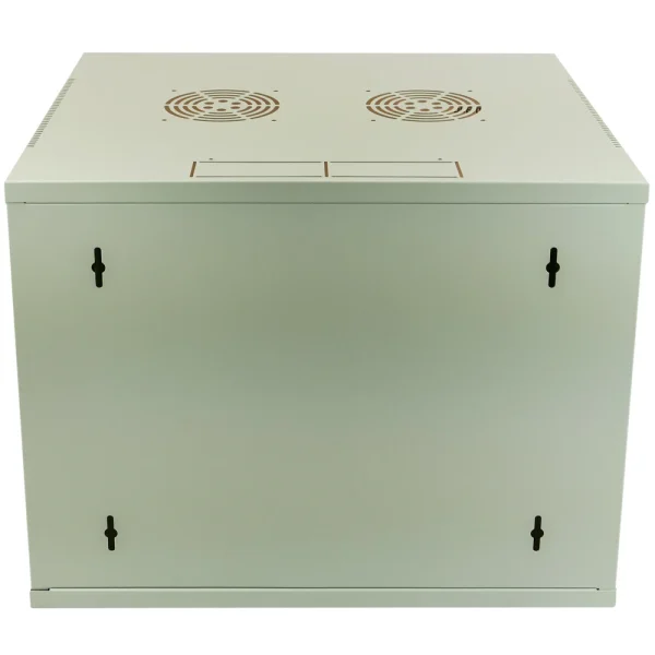 qualité supérieure Rackmatic Serveur Rack 19 Murale 9U Blanc SOHOrack 540x450x448 Mm 4